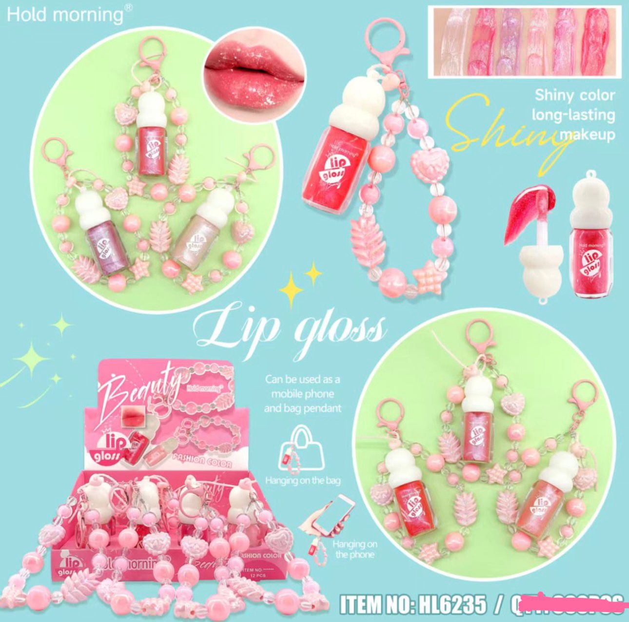 Long lasting lipgloss