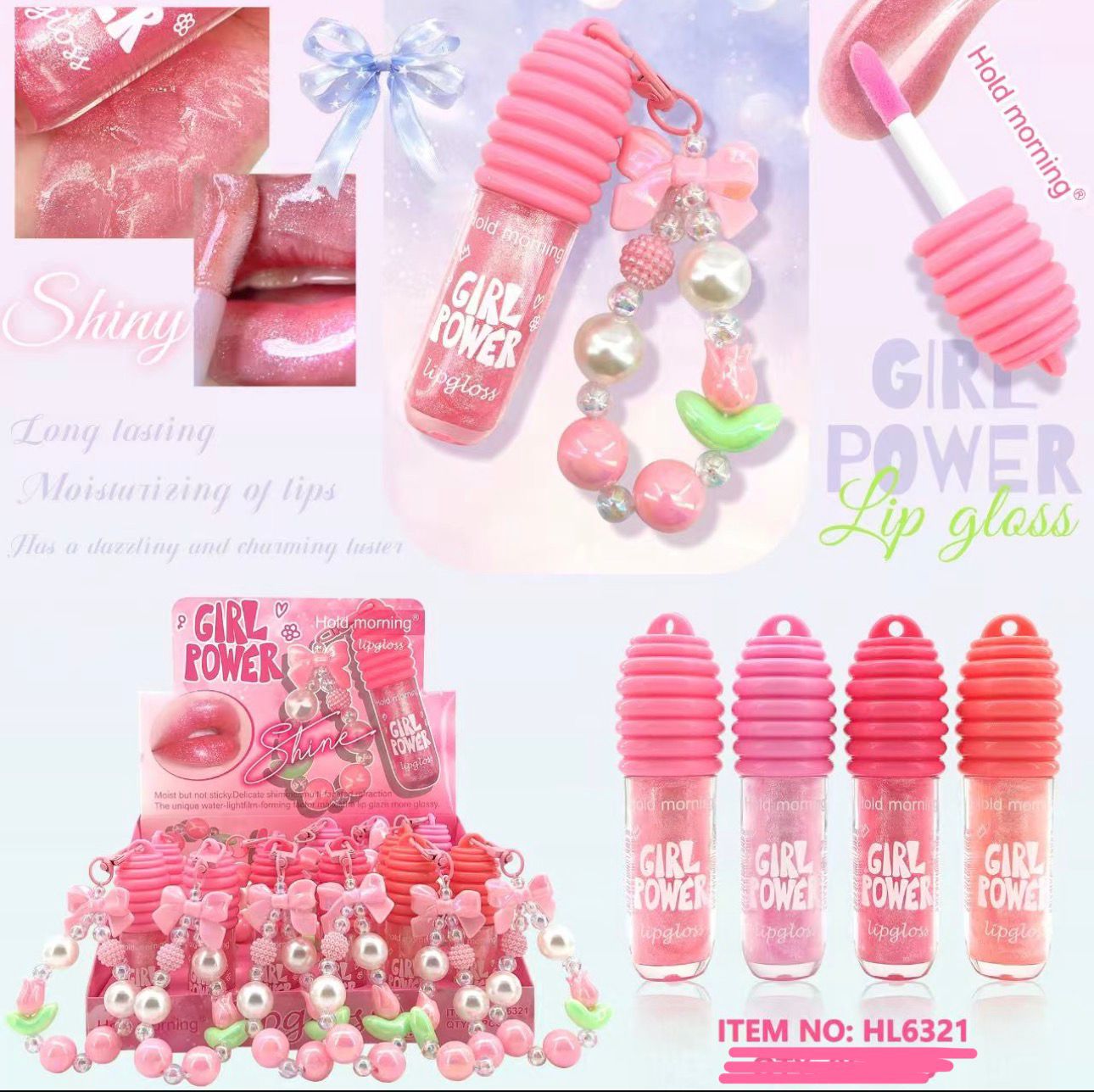 Long lasting shinny lipgloss